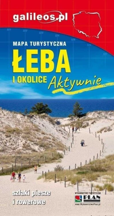 Mapa turystyczna - Łeba i okolice 1:50 000
