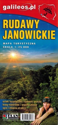 Mapa turystyczna - Rudawy Janowickie 1:25 000