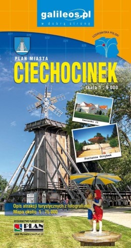 Plan miasta - Ciechocinek 1:9 000, praca zbiorowa