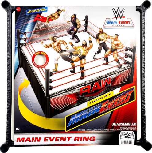 WWE Main Event Superstar Ring, Mattel