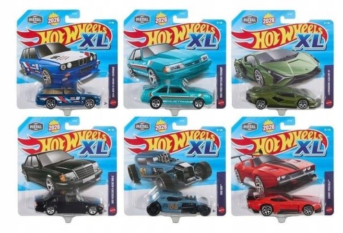 Hot Wheels XL (6szt), Mattel