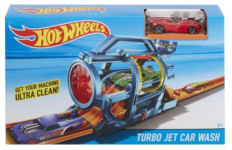 Hot Wheels Turbomyjnia FJN35, Mattel
