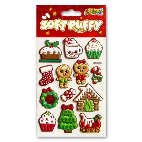 Naklejki puffy Christmas Cookie, Penmate