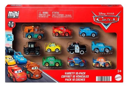 Disney Pixar Cars 10-pak, Mattel