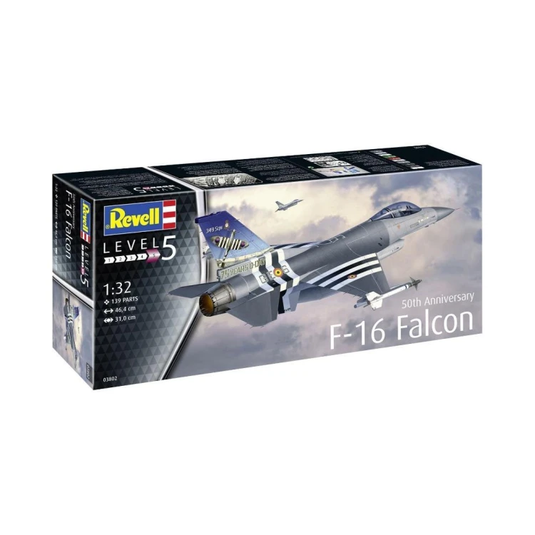 Samolot 1/32 /03802/ 50th Anniv. F-16 Falcon