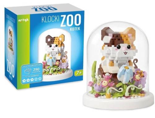 Klocki zoo kotek 290el, Artyk