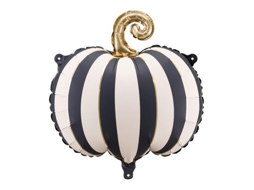Balon foliowy Dynia w paski 39x38cm