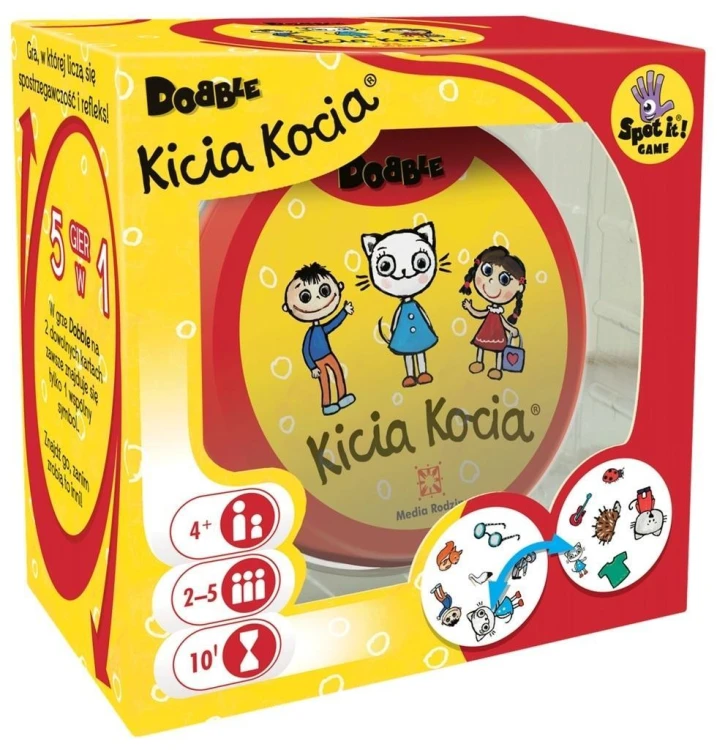 Dobble Kicia Kocia REBEL, Rebel