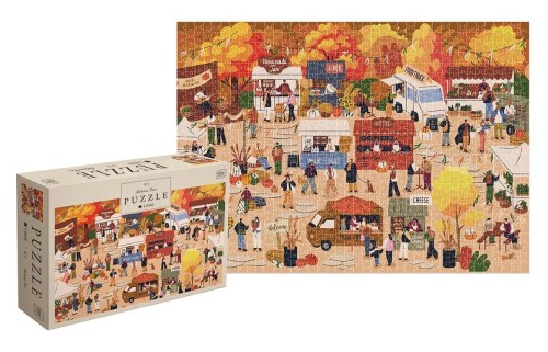 Puzzle 1000 Seasons Autumn Time, INTERDRUK