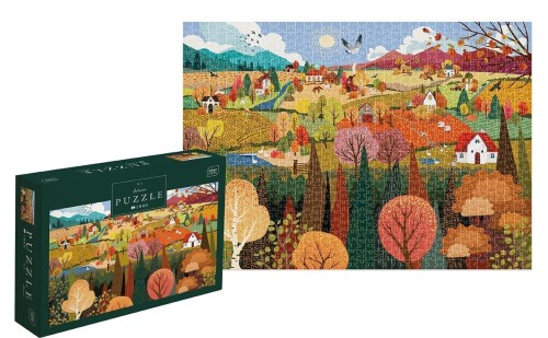 Puzzle 1000 Four Seasons Autumn, INTERDRUK