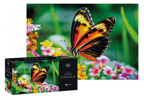 Puzzle 250 Colourful Nature Postman Butterfly