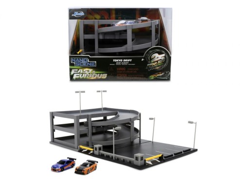 Jada F&F Diorama Garaż Tokyo Drift
