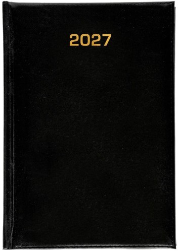 Kalendarz 2027 tygodniowy A5 Baladek Czarny