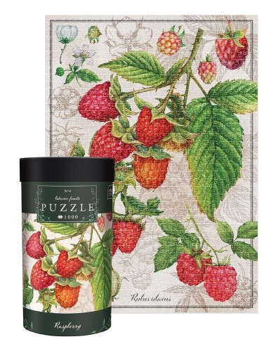 Puzzle 1000 Botanic Fruits Raspberry, INTERDRUK