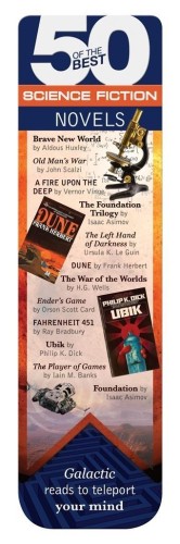 50 BEST - Science Fiction - magnetyczna zakładka d