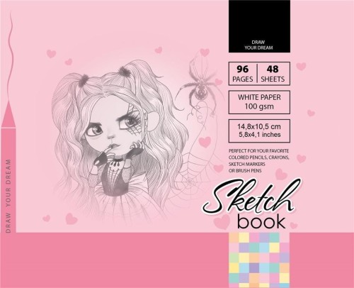 Szkicownik 148x105/96K 100g TW FRESH, Fresh