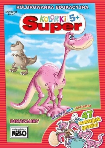Super kolorki. Dinozaury, Krzysztof Kopeć
