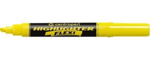 Zakreślacz FLEXI 8542 żółty, Centropen