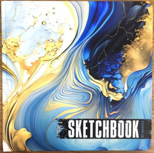 Szkicownik 200x200 24K gładki Mozaika, Fresh