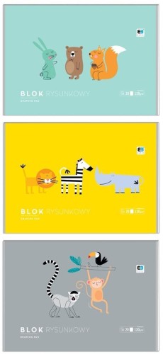 Bok rysunkowy A3/20K B&amp;B Kids pastel (10szt)
