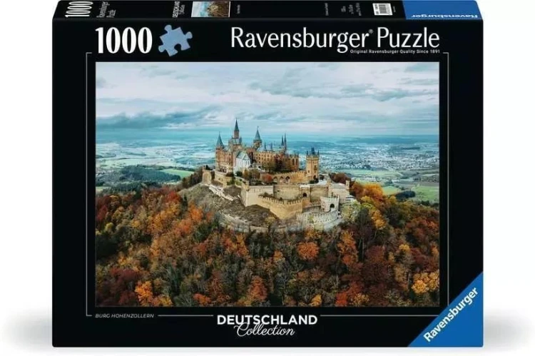 Puzzle 1000 Zamek Hohenzollernów, Ravensburger