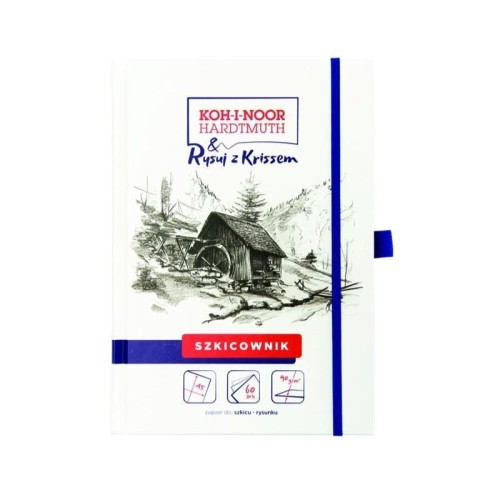 Szkicownik A5/60K 90g Rysuj z Krissem, Koh-I-Noor