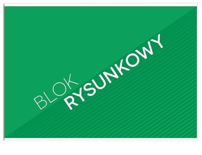 Blok rysunkowy A3/20K Economy (10szt), INTERDRUK
