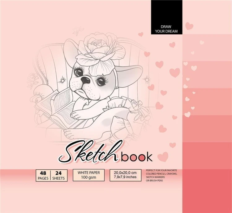 Szkicownik 200x200/48K 100g TW FRESH, Fresh