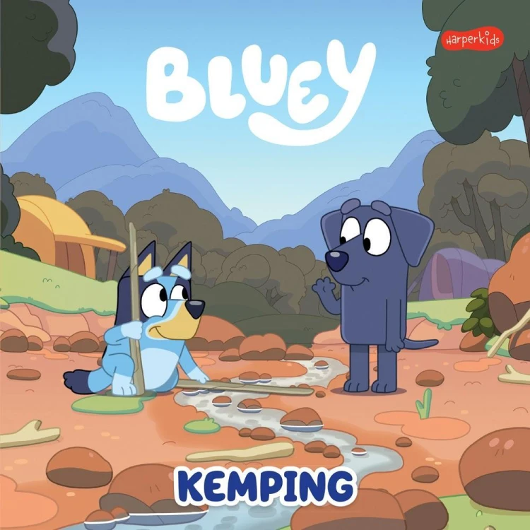 Bluey. Kemping. Moja czytanka, praca zbiorowa