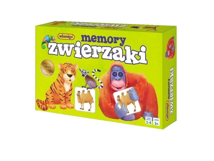 Memory mini - Zwierzaki, Adamigo